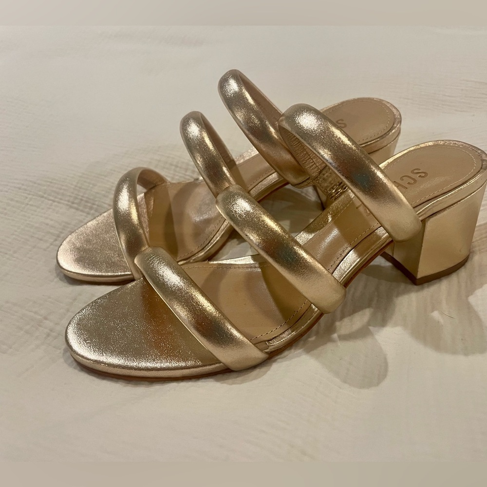 SCHUTZ BRAND NEW IN BOX Olly Block Heel Sandal 6.5